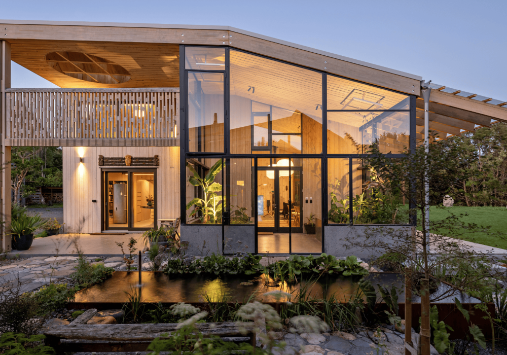 Prolam Glulam Helps Shape an Award-Winning Architect’s Low-Carbon Home