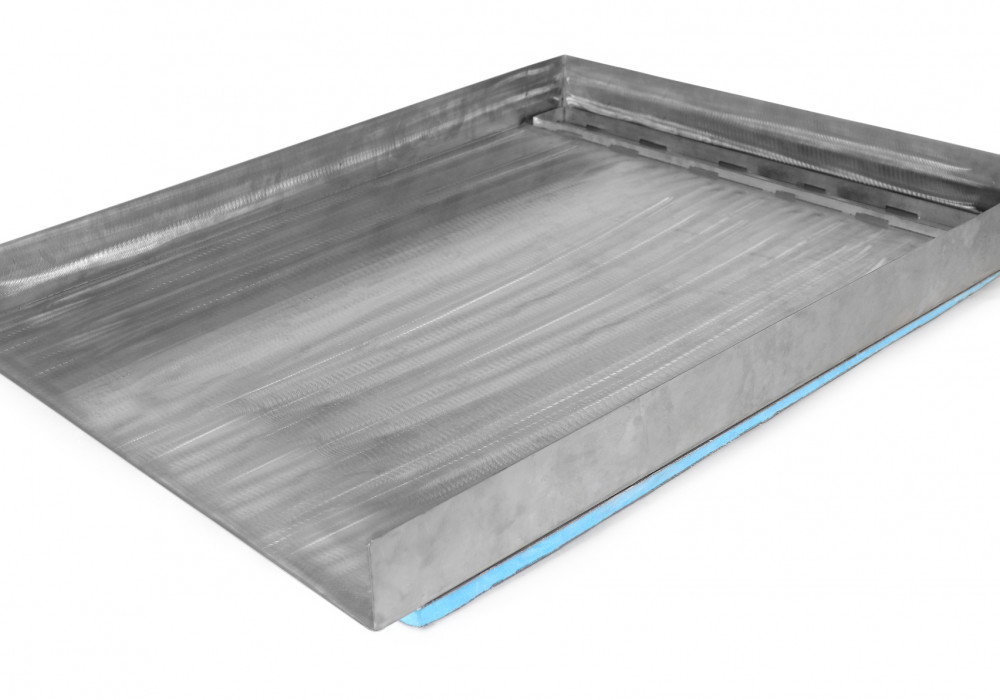 Tile-Over Stainless Shower Tray