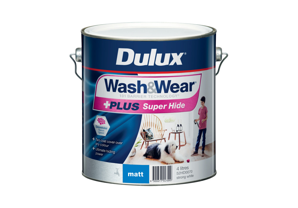 Dulux Wash&Wear +PLUS Super Hide Matt