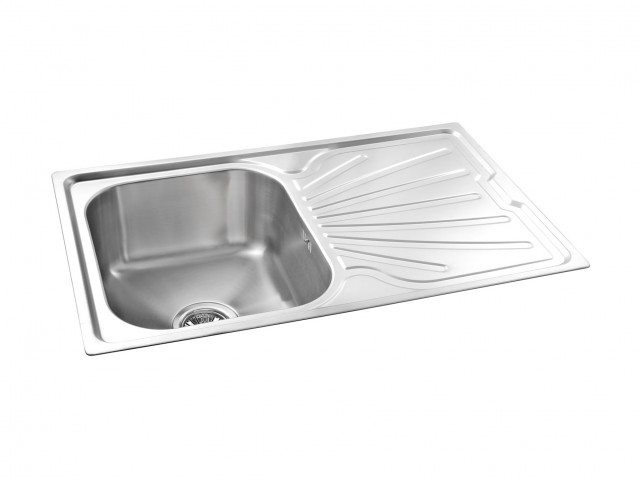 Clip Kitchen Sink Single Bowl