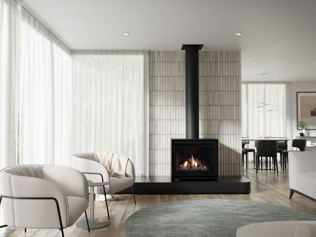 Escea DFS740 Freestanding Gas Fireplace