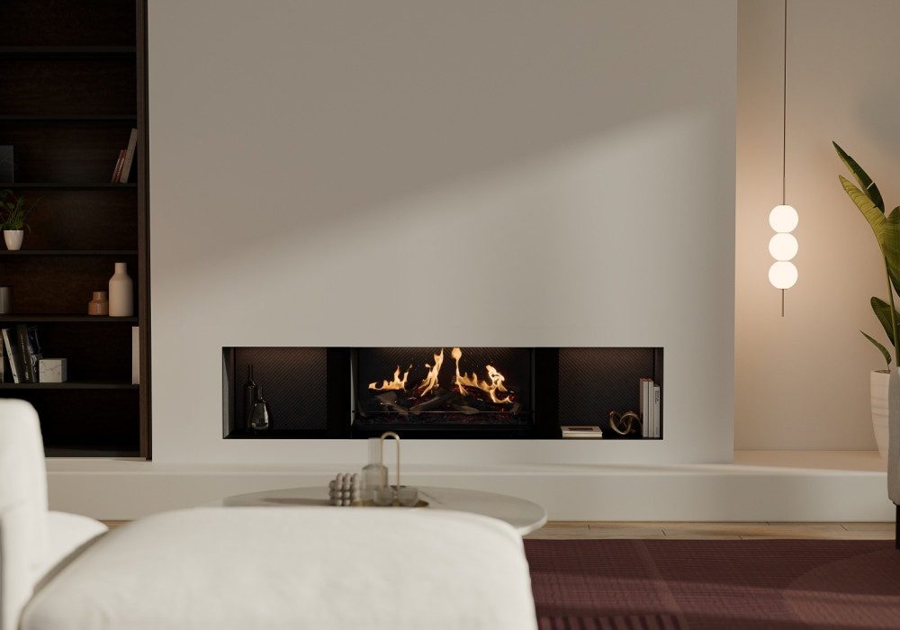 Escea LE800 Holographic Electric Fireplace 