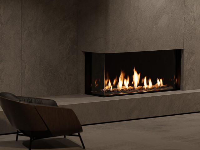 MODE KS1460 Corner Gas Fireplace