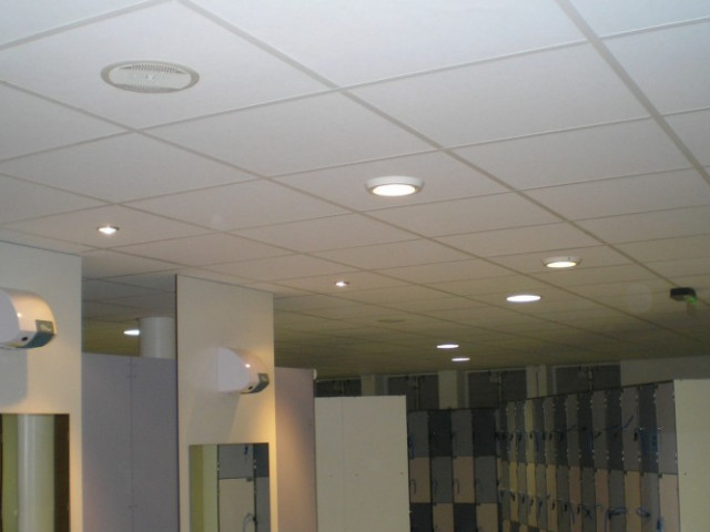 Eurocoustic Tonga White and Coloured Ceiling Tiles
