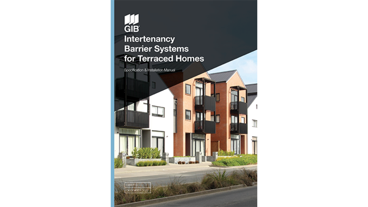 GIB Intertenancy Barrier Systems Manual 2022