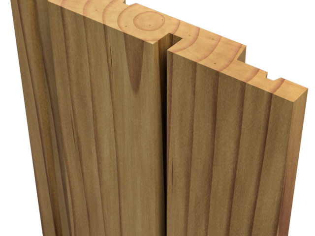 H-Clad KiwiTEC Macrocarpa Vertical Shiplap Weatherboards