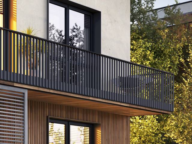 Stecca™ Aluminium Fin Balustrade System 