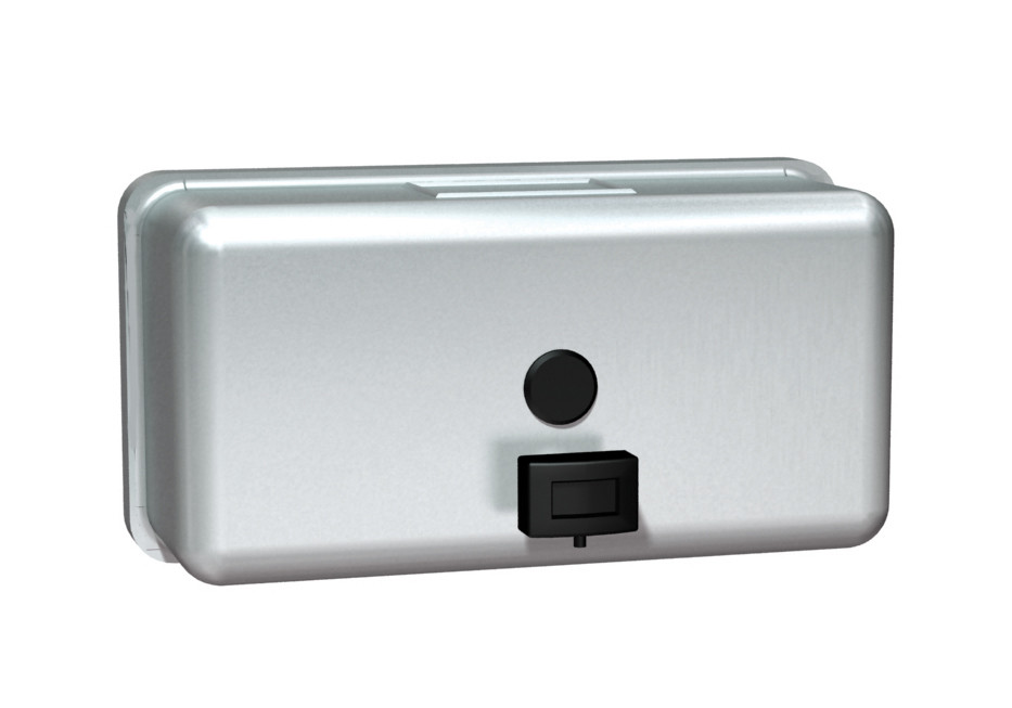 ASI Surface Mounted Horizontal Liquid Soap Dispenser — AS0345