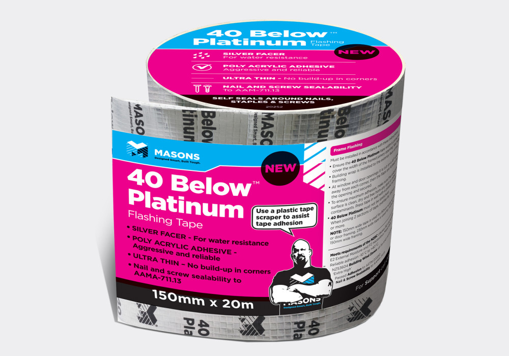 40 Below™ Platinum Flashing Tape