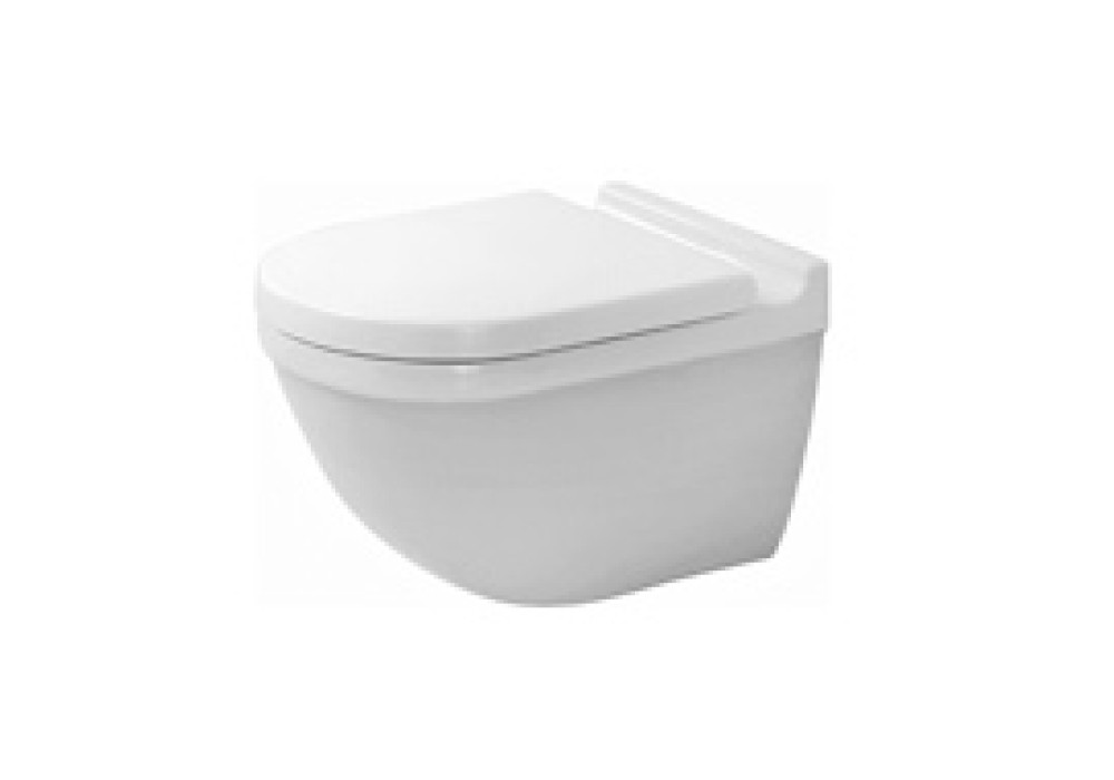 Starck 3 Toilet Pan Wall Mounted (Invisible Fixation)
