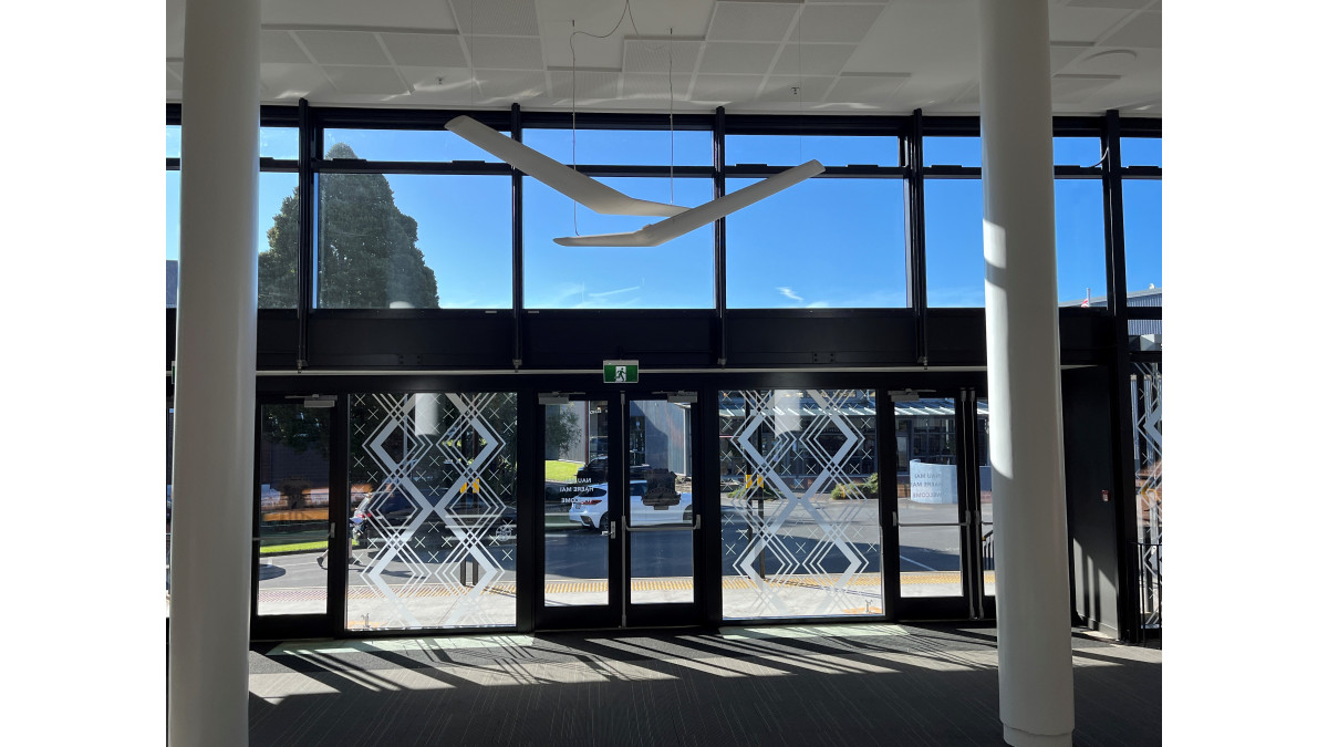 NPGHS School Hall Interior 2 SUNX GREY