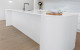 kitchen Studio Tasman Swurves Profile and BW Artic White Velvet Swurves lacquered to match colour 3