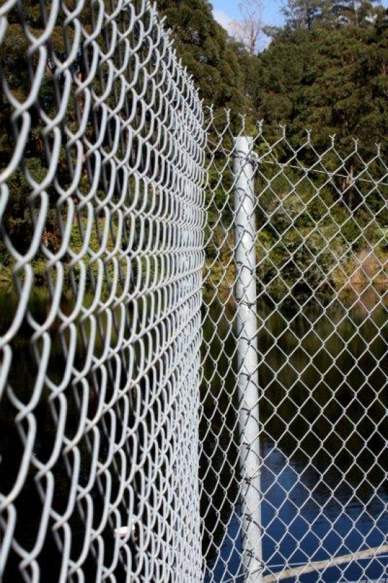 Bayonet Chain Link Fence Netting - Zinc Aluminium by Paul Industries