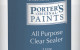 Porters AP Clear Sealer LLR