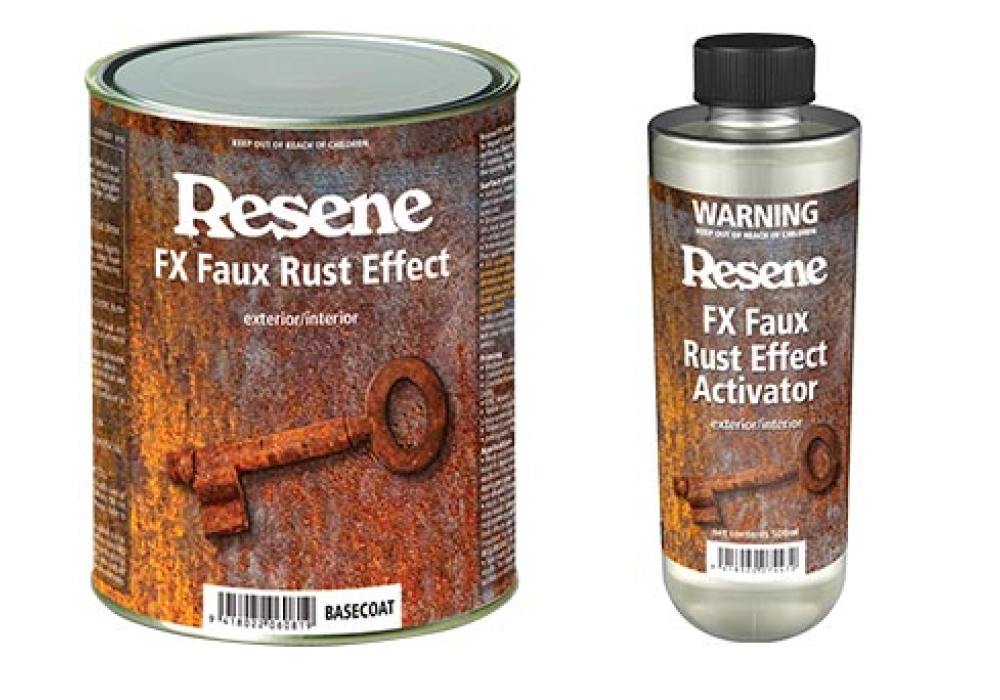 Resene FX Faux Rust Effect