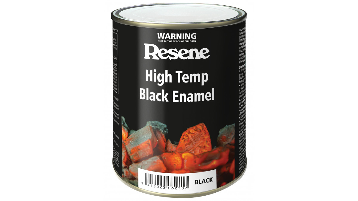Resene High Temp Black Enamel RGB