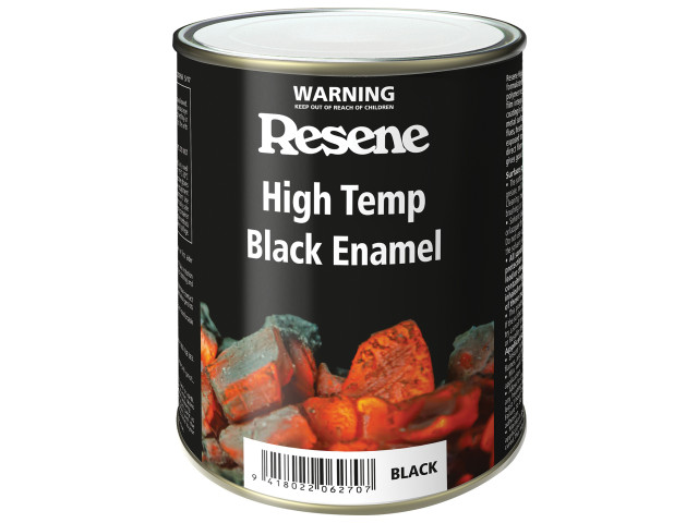 Resene High Temp Black Enamel