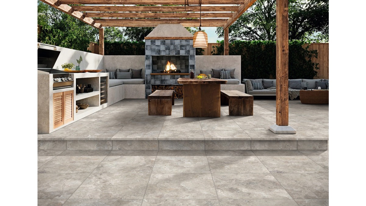 EBOSS 2cm Karst Stone Beige outdoor ambient