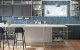 EBOSS Home Sky Blue Kitkat kitchen