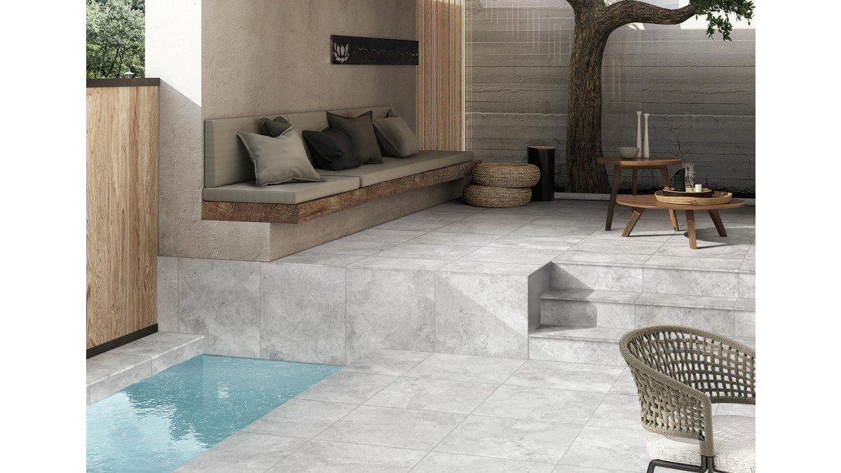 EBOSS Karst Stone Bianco outdoor ambient