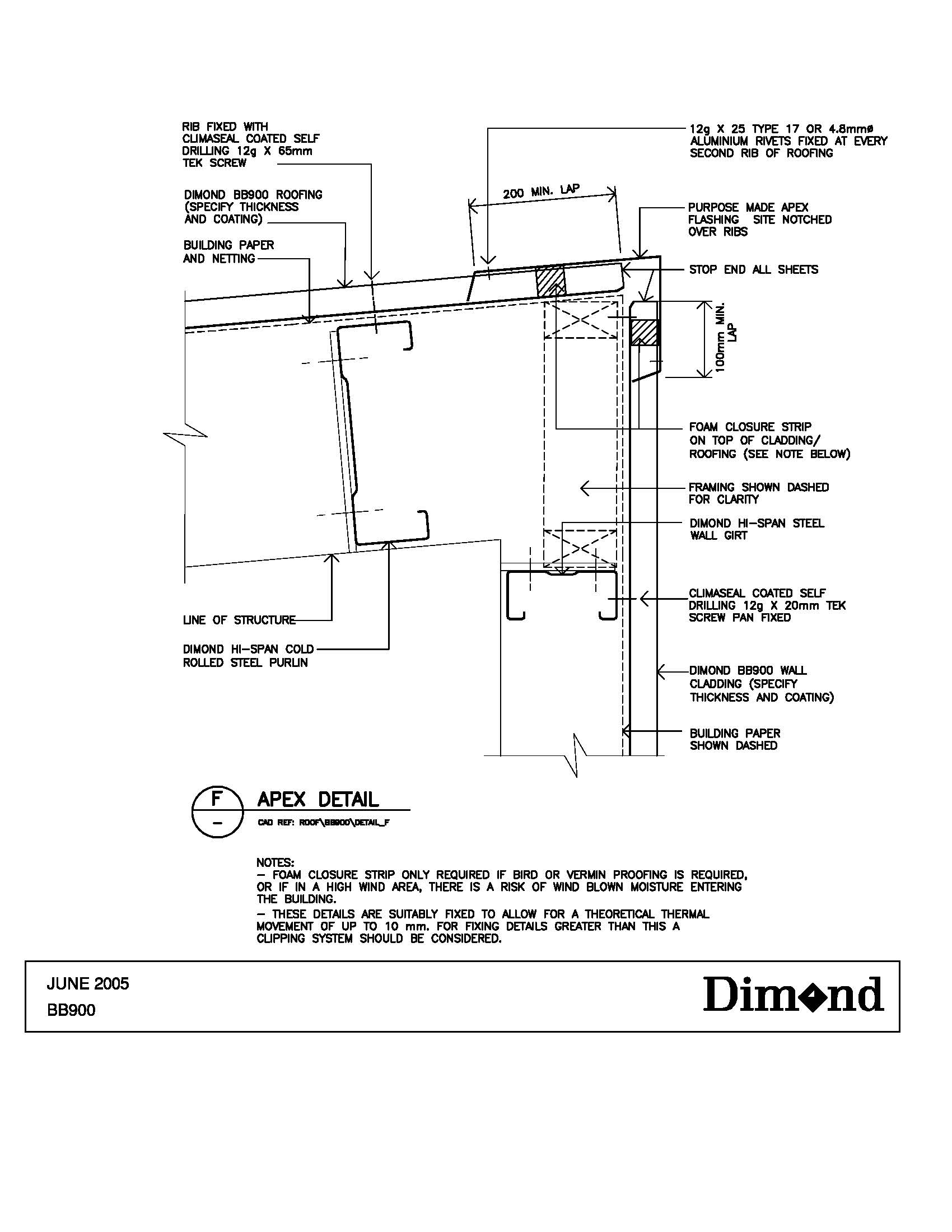 Dimond Brownbuilt 900 (BB900) by Dimond Roofing – EBOSS