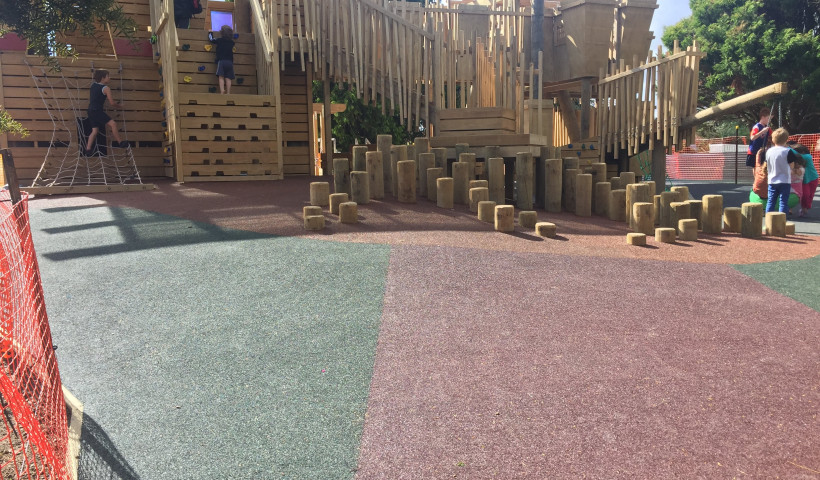 Burgess Matting's Rubber Wetpouring Solution for Primary School
