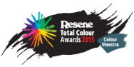 Resene ColourAwards2013 logo maestro4