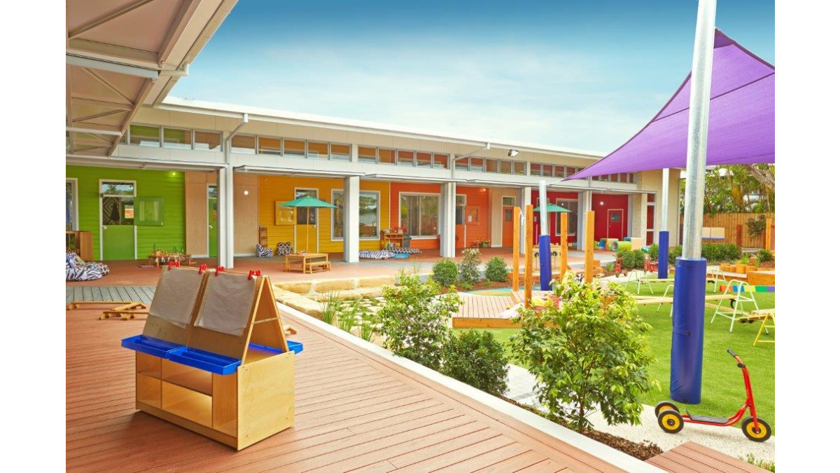 Resene Total Colour Awards 2014. Education Junior Award Winner: Mother Duck signature childcare centre.