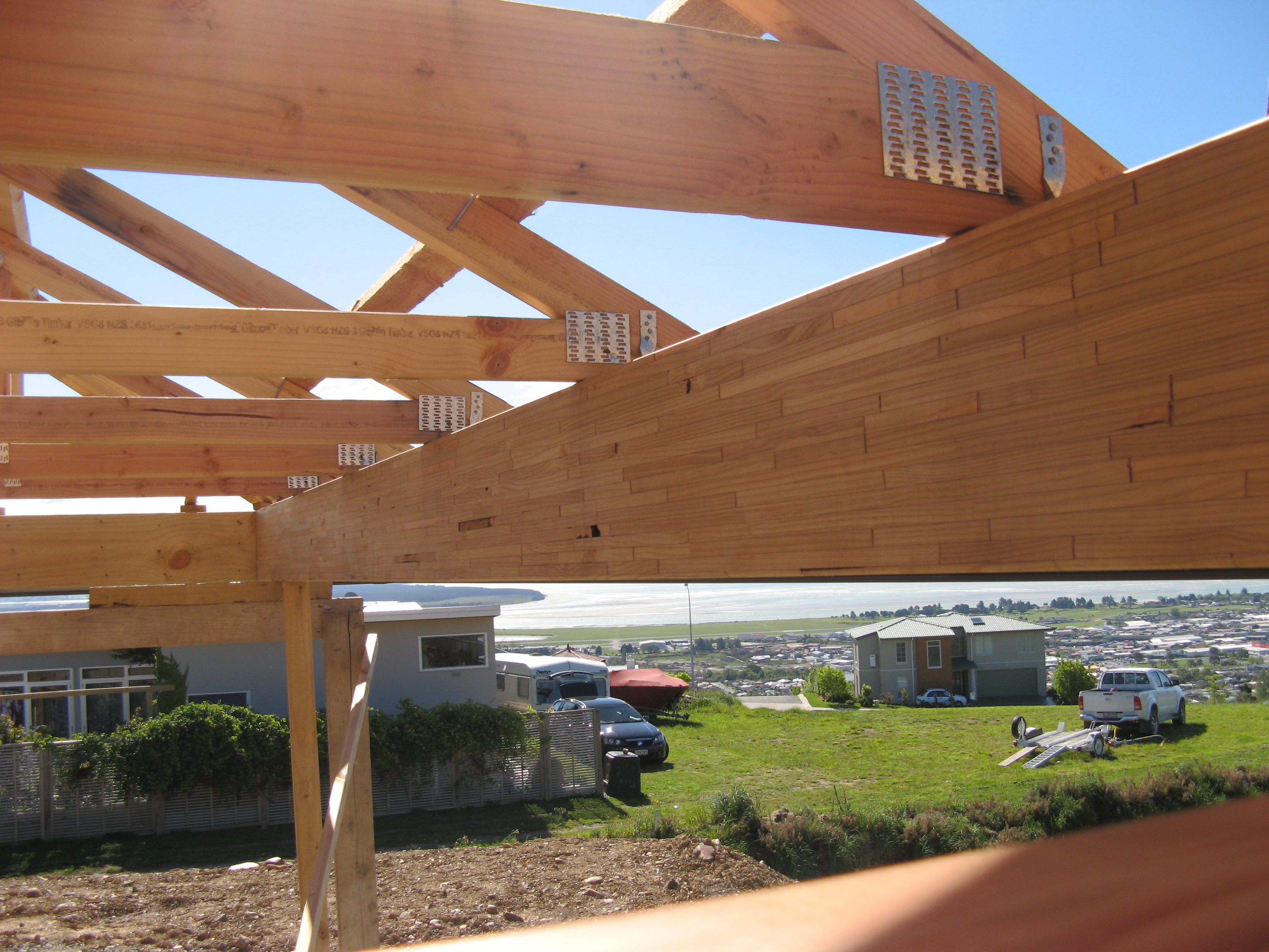 for pergola use rafter span tables
