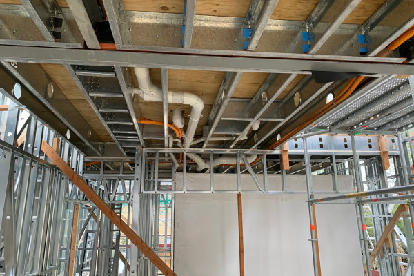 Lightweight Steel Joists Save Time for Bullendale Apartments