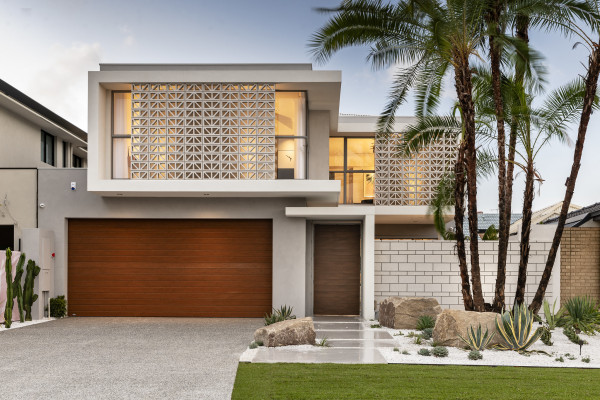 Palm Springs Project: Breeze Blocks in Contemporary Design