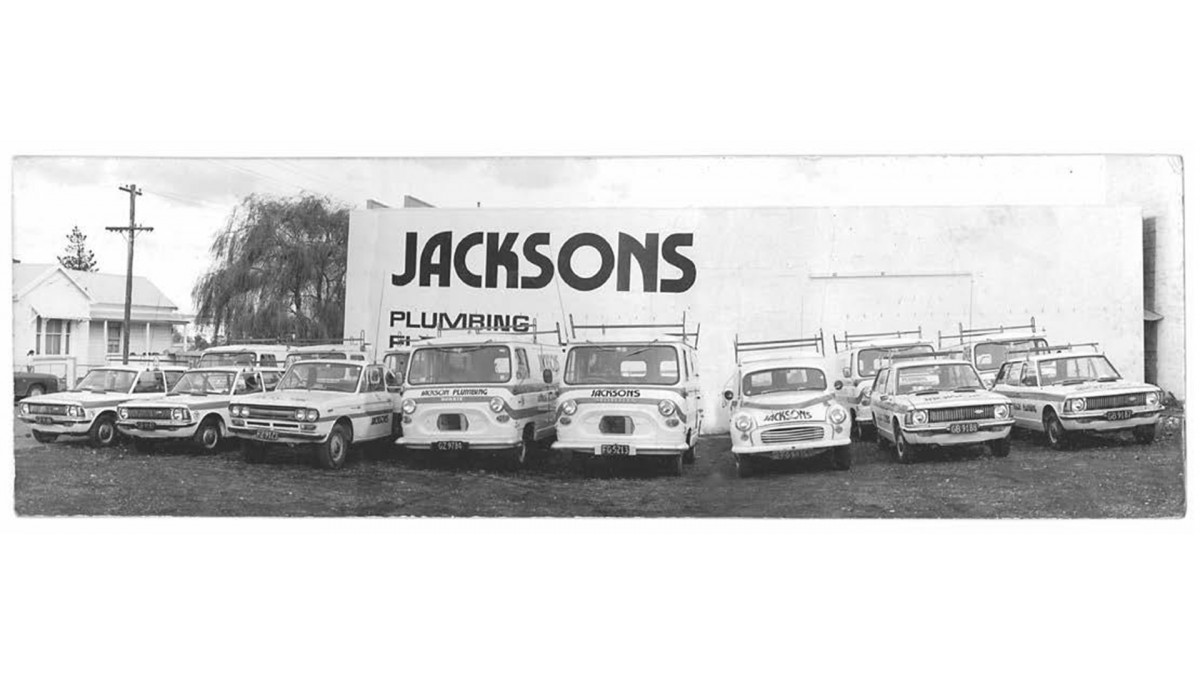 Ian Jackson started his first business, Jackson Plumbing, in Auckland during the 1960s.