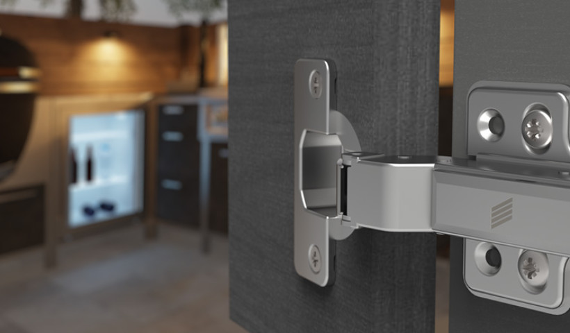 Hettich Adds Stainless Steel Hinge, Veosys, to its Range