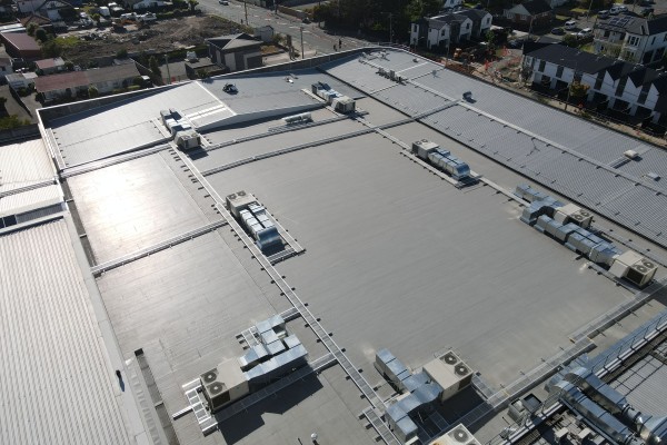 Retrofit Membrane Roofing at The Palms Shopping Centre