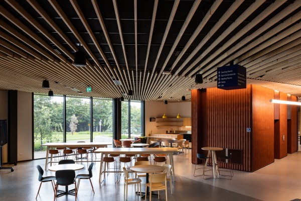 Austratus Timber Ceiling Adds Flair to New Innovation Complex
