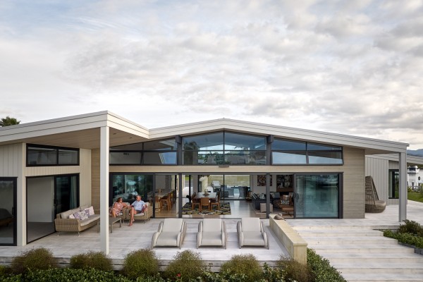 Whitianga Oasis Connects to Water Surrounds with Vantage Window and Doors
