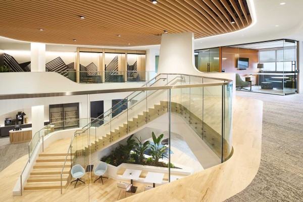 Glasshape Contributes to Stunning Staircase at Amway Treehouse