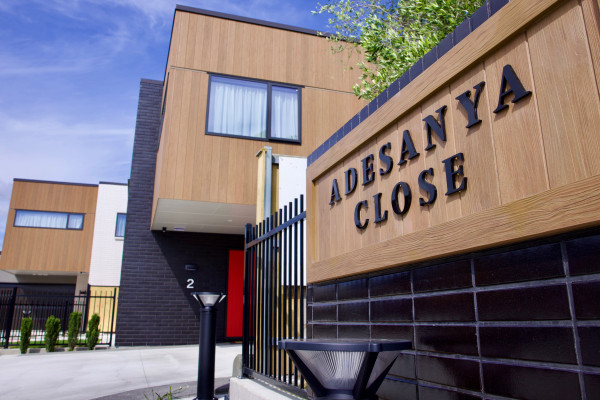 Achieving a Low Maintenance Façade with a High End Look at Adesanya Close