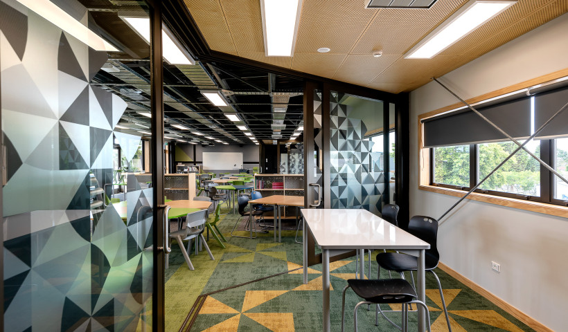 Waitakere Ranges Inspire Flooring Design for St Dominics Catholic College