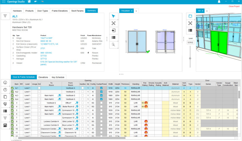 Openings Studio: A Vital BIM-Enabled Plug-in for Architects