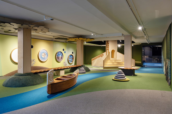 Durable Yet Playful Flooring Design for Motat's Te Puawānanga Science and Technology Centre