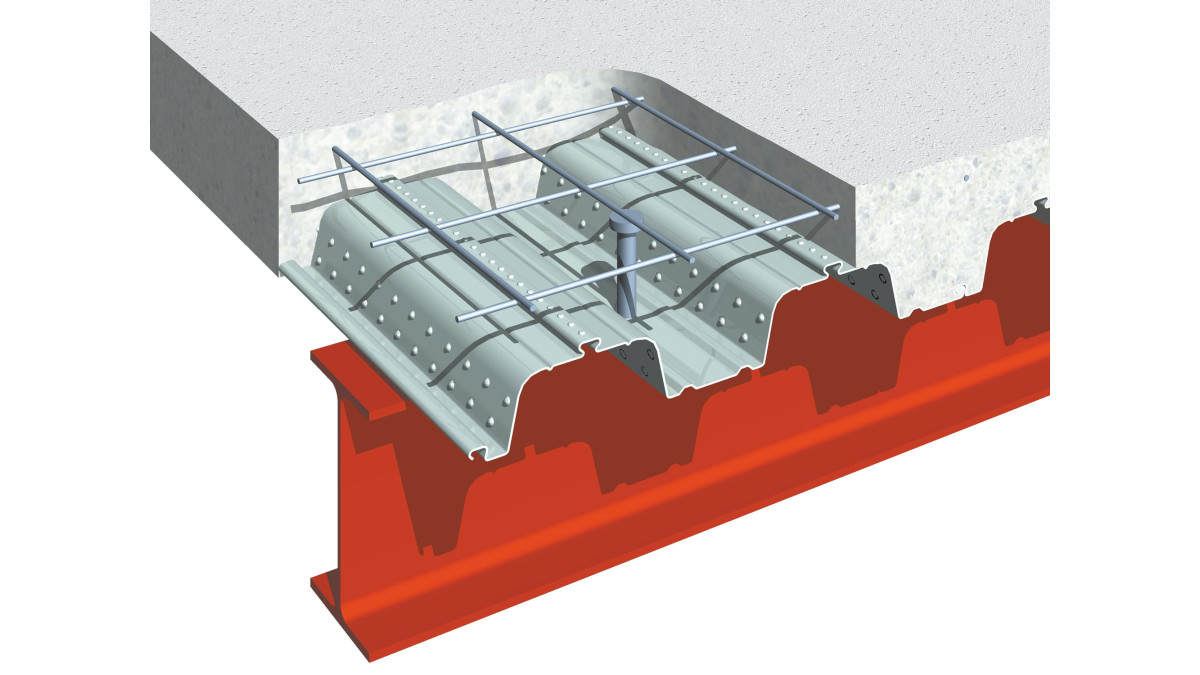 ComFlor 80 gives very efficient spans.