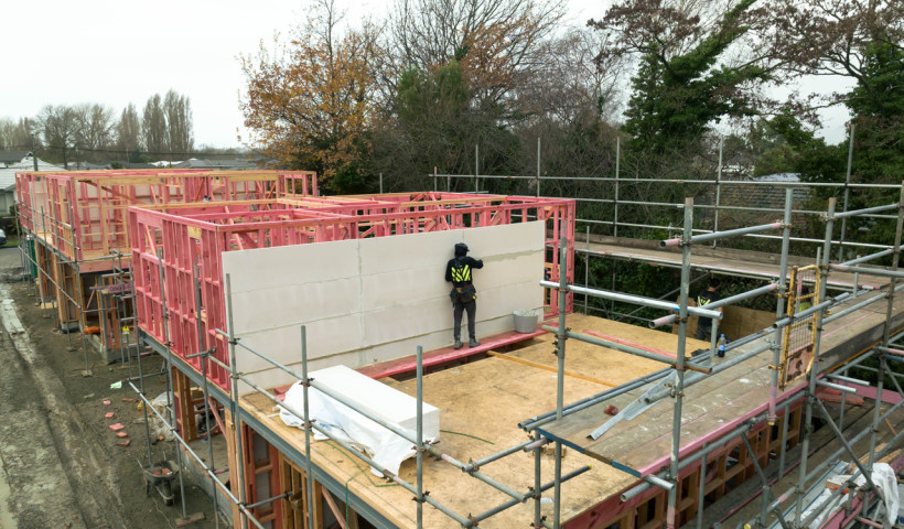 Masons Enviro IT Wall System Keeps Multi-Unit Projects on Track