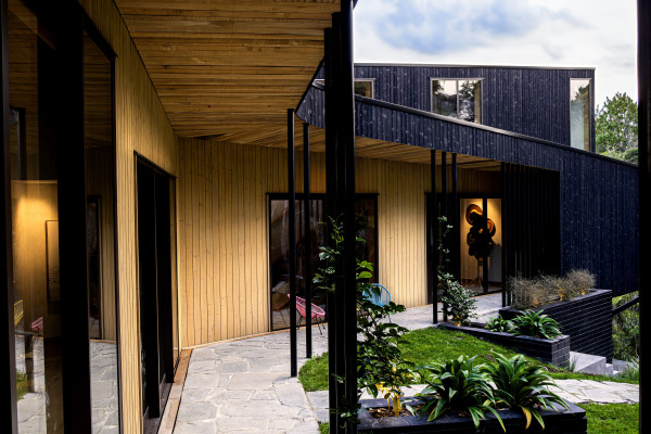 Sustainable Cladding Choice with Brushed TMT Taiga for Greenhithe’s Ecological Retreat