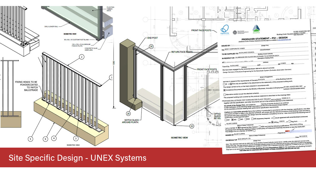 UNEX Site Specific Design.