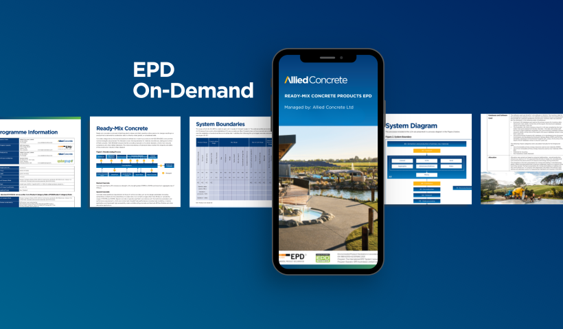 Sustainable Construction Design with Allied Concrete's EPD On-Demand Service