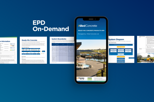 Sustainable Construction Design with Allied Concrete's EPD On-Demand Service