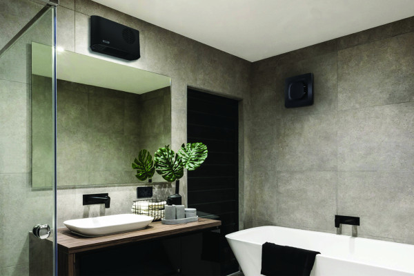 A Through-Wall Bathroom Fan That Combines Easy Install and Sleek Design