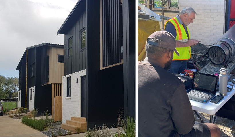 Multi-Unit Development Targeting Passive House Certification Hits Airtightness Goals with AeroBarrier