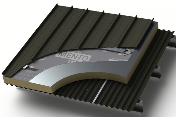 Dual-Layer Built-Up Warm Roofing System